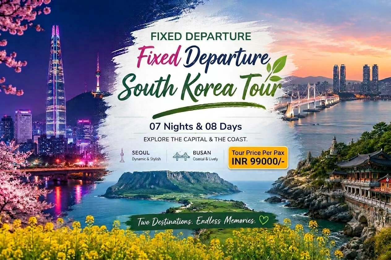 South Korea FIXED DEPARTURE Guided Tour