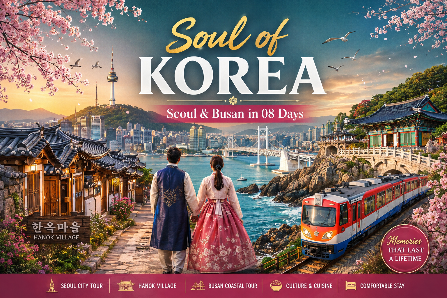 Soul of Korea: Seoul & Busan in 8 Days 